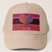Sei mein Valentinherz Truckerkappe (Vorderseite)