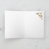 Sei mein Valentinkönig und meine Königin Dankeskarte (Innenseite)