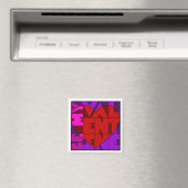 Sei mein Valentinplatz-Magnet Magnet (In Situ (Geschirrspüler))
