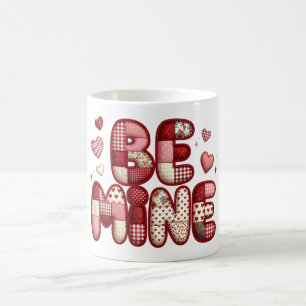Sei-mein-Valentins-Kaffeebecher Patchwork-Quilte Kaffeetasse