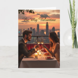 Sei mein Valentinsgruß Karte