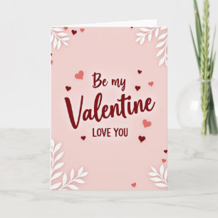 Sei mein Valentinsgruß Lieb Dich Karte