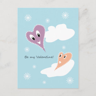 Sei mein Valentinsgruß Postkarte