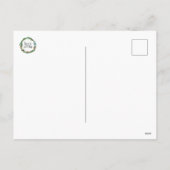 Sei mein Valentinsgruß Postkarte (Rückseite)