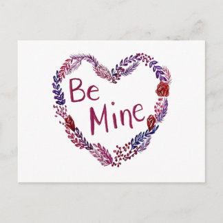 Sei mein Valentinsgruß Postkarte