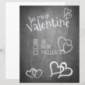 Sei mein Valentinstag (Vorne/Hinten)