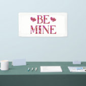 Sei mein Valentinstag 2x1 Vinyl Banner (Messe)
