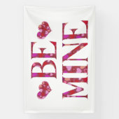 Sei mein Valentinstag 4x6 Vinyl Banner (Vertikal)