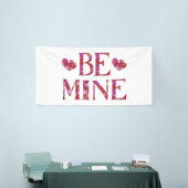 Sei mein Valentinstag 4x8 Vinyl Banner (Messeveranstaltung)