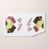 Sei mein Valentinstag Candy Badhandtuch Set (Handtuch)