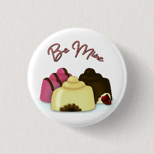 Sei mein Valentinstag Candy Button