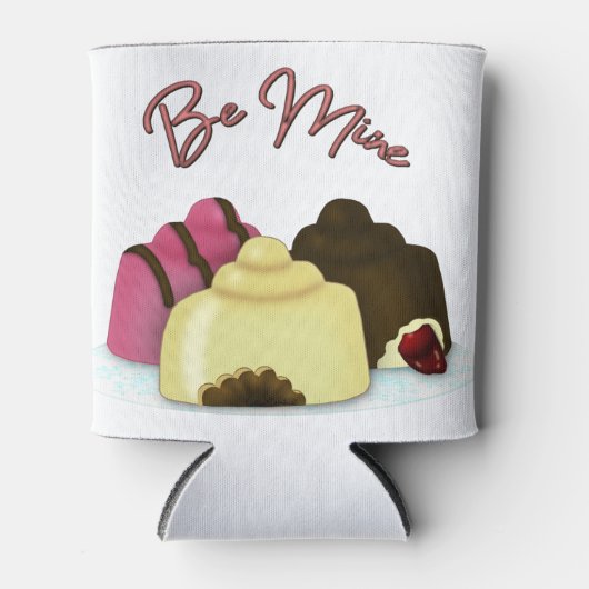 Sei mein Valentinstag Candy Dosenkühler (Vorderseite)