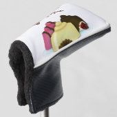 Sei mein Valentinstag Candy Golf Headcover (3/4 Vorderseite)