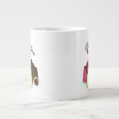 Sei mein Valentinstag Candy Jumbo-Tasse (Vorderseite)