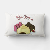 Sei mein Valentinstag Candy Lendenkissen (Vorderseite)