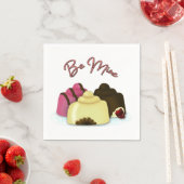 Sei mein Valentinstag Candy Serviette (Beispiel)