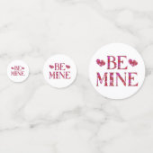 Sei mein Valentinstag Confetti Konfetti (Vorderseiten)