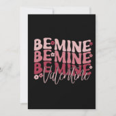 Sei mein Valentinstag Feiertagskarte (Vorderseite)
