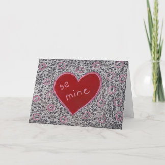 Sei mein Valentinstag Feiertagskarte