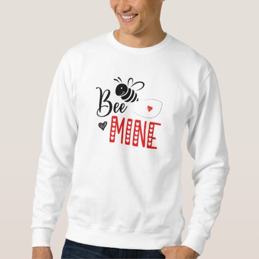 Sei mein Valentinstag Funny Single Sweatshirt (Vorderseite)