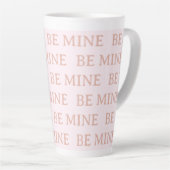 Sei Mein Valentinstag-Geschenk – Romantische Liebe Milchtasse (Rechte Ecke)