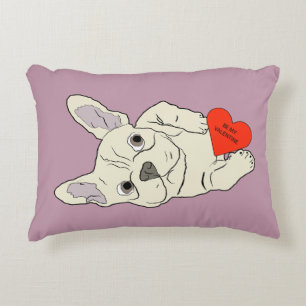 Sei mein Valentinstag, Hund Dekokissen