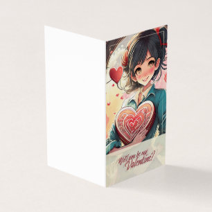 Sei mein Valentinstag im Manga-Stil 31470