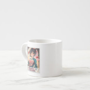 Sei mein Valentinstag im Manga-Stil 31470 Espressotasse