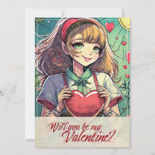 Sei mein Valentinstag im Manga-Stil 33419
