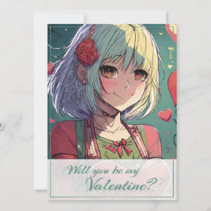 Sei mein Valentinstag im Manga-Stil 33420