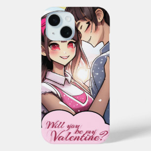 Sei mein Valentinstag im Manga-Stil 58477 Case-Mate iPhone Hülle