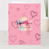 Sei mein Valentinstag Karte (Rückseite)