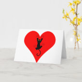Sei mein....Valentinstag ! Karte (Gelbe Blume)