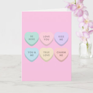 Sei mein Valentinstag Karte