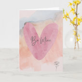 Sei mein Valentinstag Karten (Gelbe Blume)