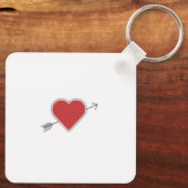 Sei mein Valentinstag! MARRY MIR BITTE! Schlüssela Schlüsselanhänger (Rückseite)