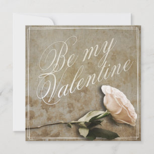 Sei mein Valentinstag mit Rose