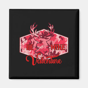 Sei mein Valentinstag Nk Camo Bock Rotwildjagd Val Magnet