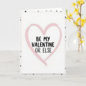 Sei mein Valentinstag oder sonst lustige Karte (Gelbe Blume)