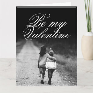Sei mein Valentinstag - Seite an Seite Karte