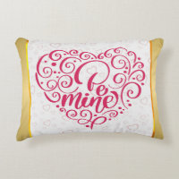 Sei mein" Vintager Text: Happy Valentine's Day