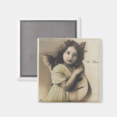Sei mein Vintages Valnetine Cupid Magnet (Vorderseite/Rückseite)