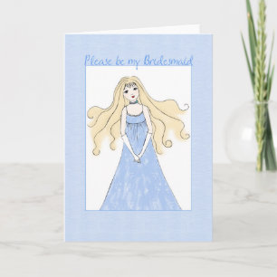 Sei meine Bridesmaid Einladung