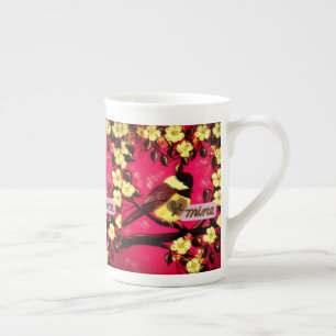 Sei meine Chickadee Cup Porzellantasse