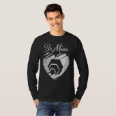 Sei meine Hex-Münze Valentine Krypto Token Kryptoc T-Shirt (Vorne ganz)