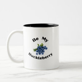 Sei meine Huckleberry. Montana, Sportsmen, im Frei Zweifarbige Tasse