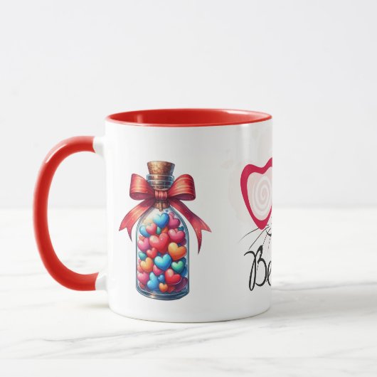 Sei meine Katze Tasse (Links)