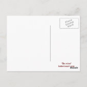 Sei meine Kätzin Postcard Postkarte (Rückseite)