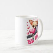 Sei meine Liebe Hund Chihuahua in Zipper Kaffeetasse (VorderseiteRechts)