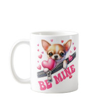 Sei meine Liebe Hund Chihuahua in Zipper